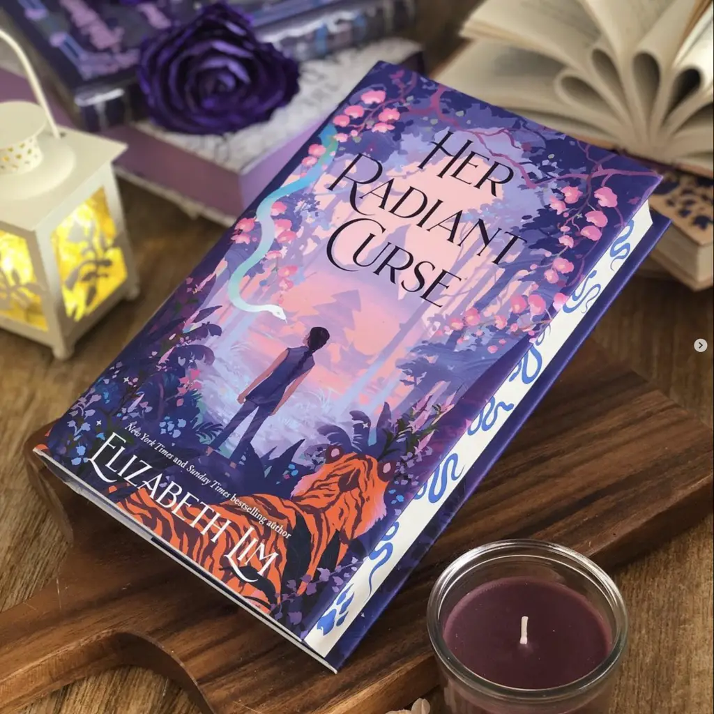 FairyLoot edition of Her Radiant Curse by Elizabeth Lim